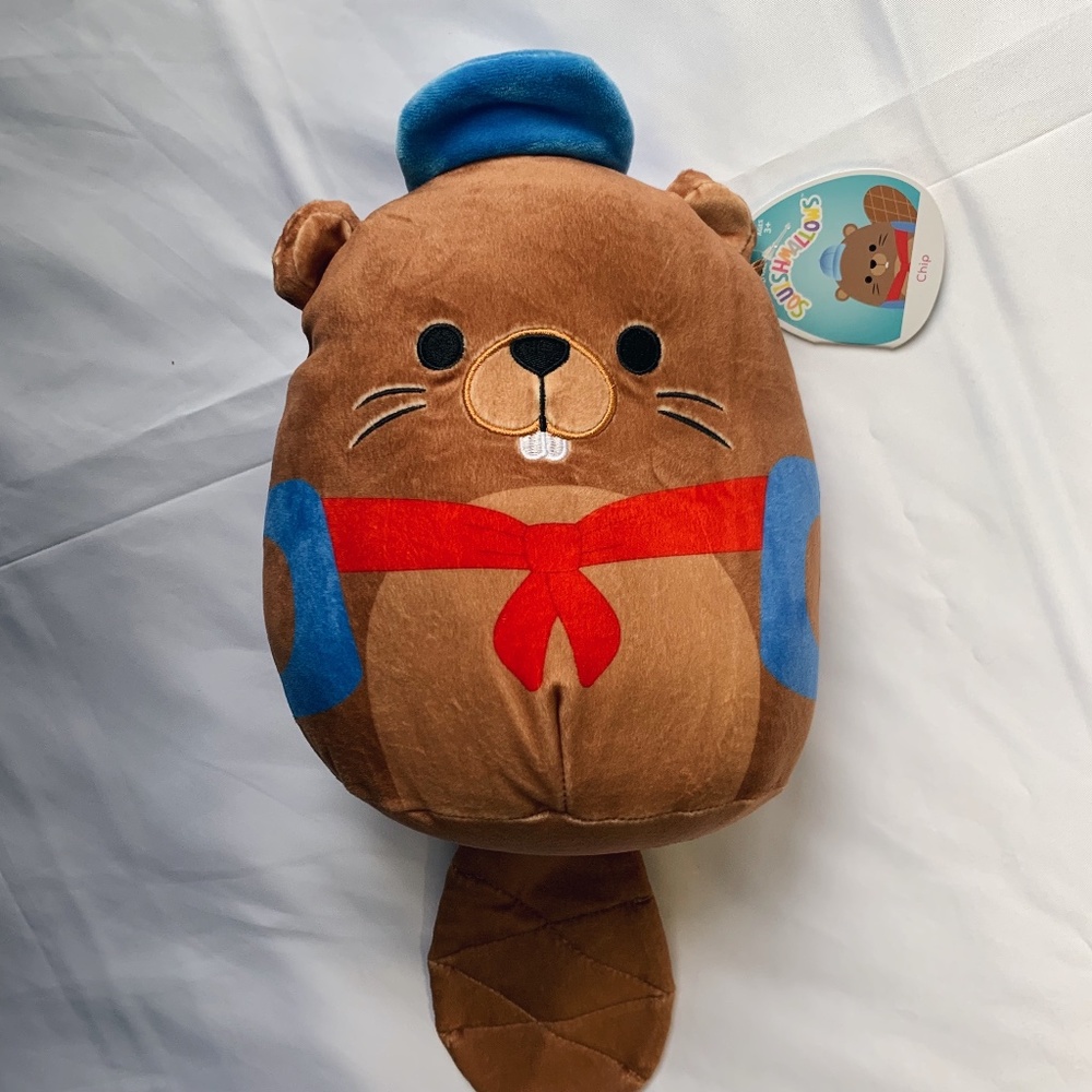 Squishmallows Chip The Beaver 8 inch